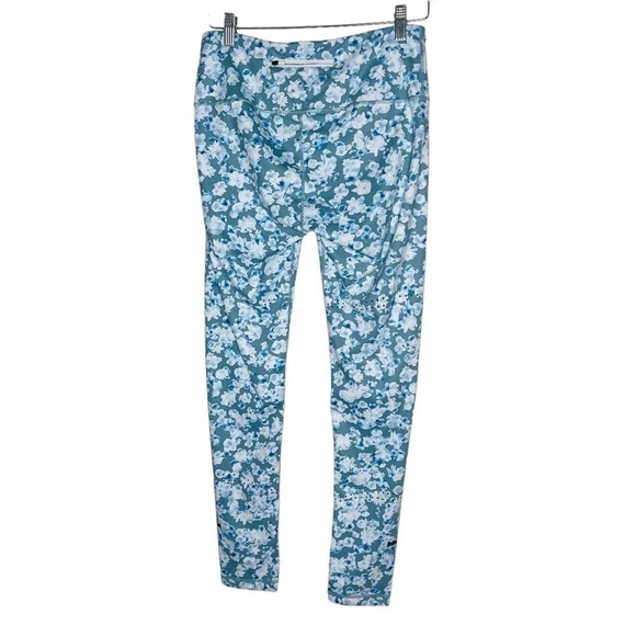 Lady Boss Beautiful Floral High Waisted Lady Boss Leggings Size Medium - Picture 4 of 10